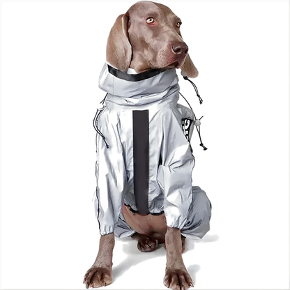 RadiantTrail™ All-Season Reflective Waterproof Dog Coat .