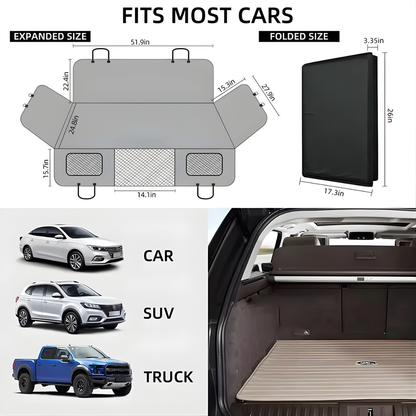 PawRadiant Pro™ - Hard Bottom Dog Car Seat Protector
