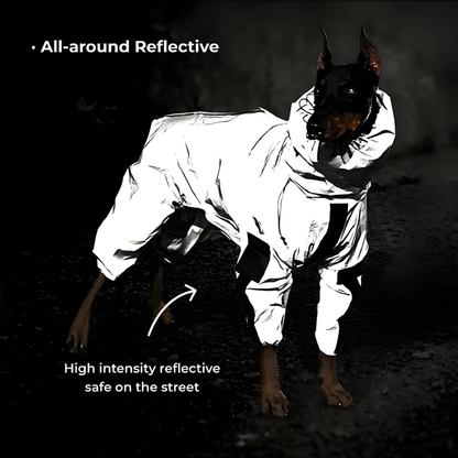 RadiantTrail™ All-Season Reflective Waterproof Dog Coat .