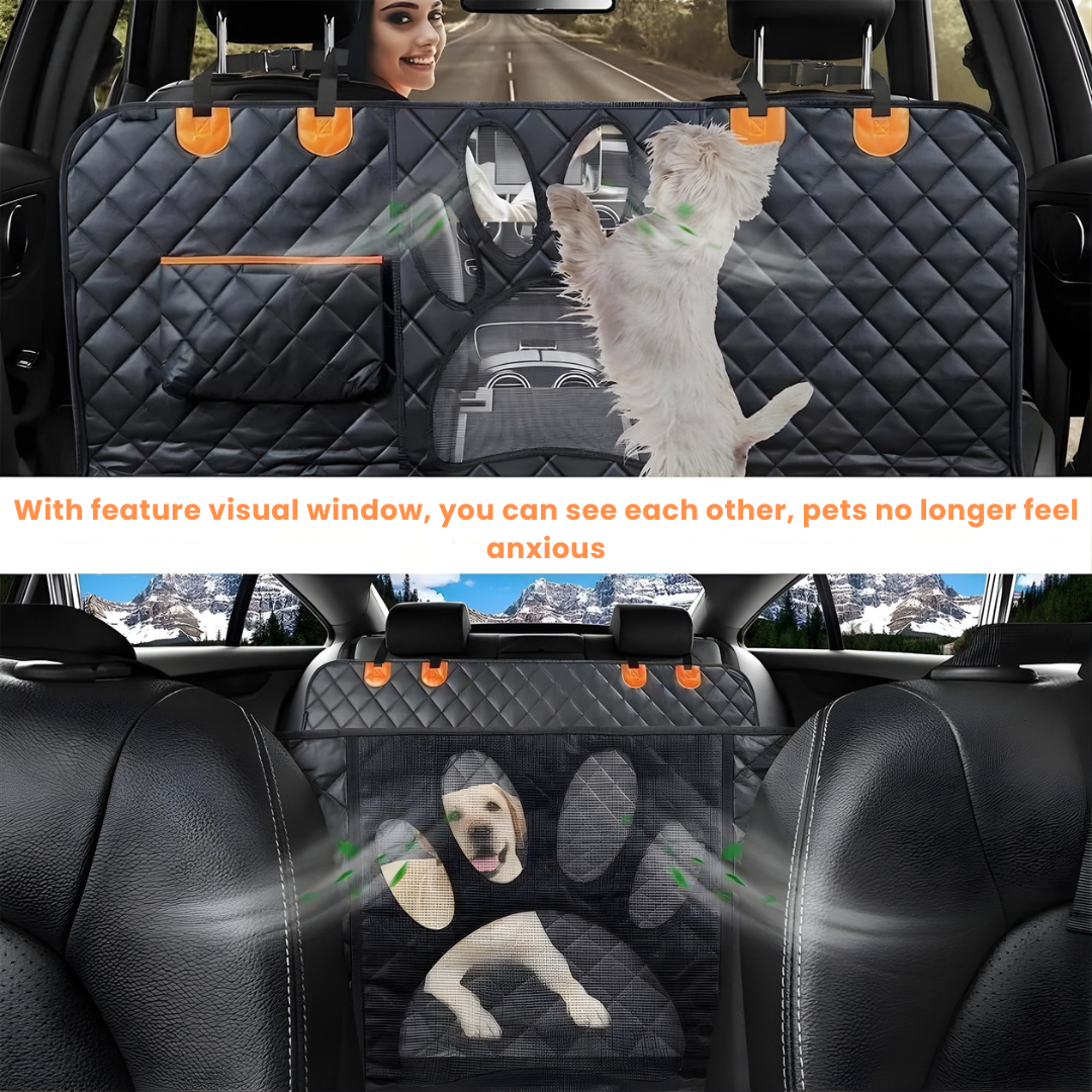 PawRadiant Pro™ - Hard Bottom Dog Car Seat Protector