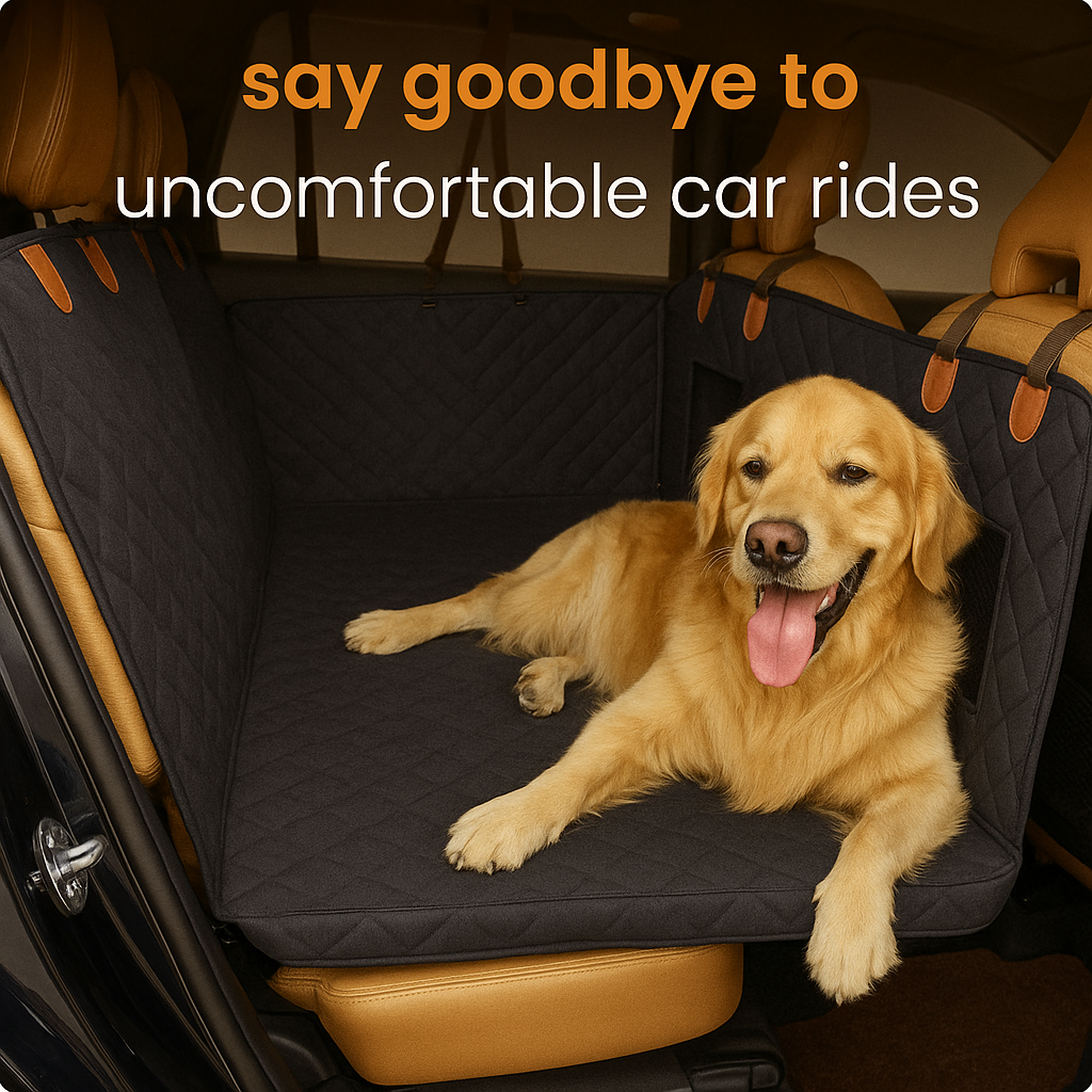 PawRadiant Pro™ - Hard Bottom Dog Car Seat Protector