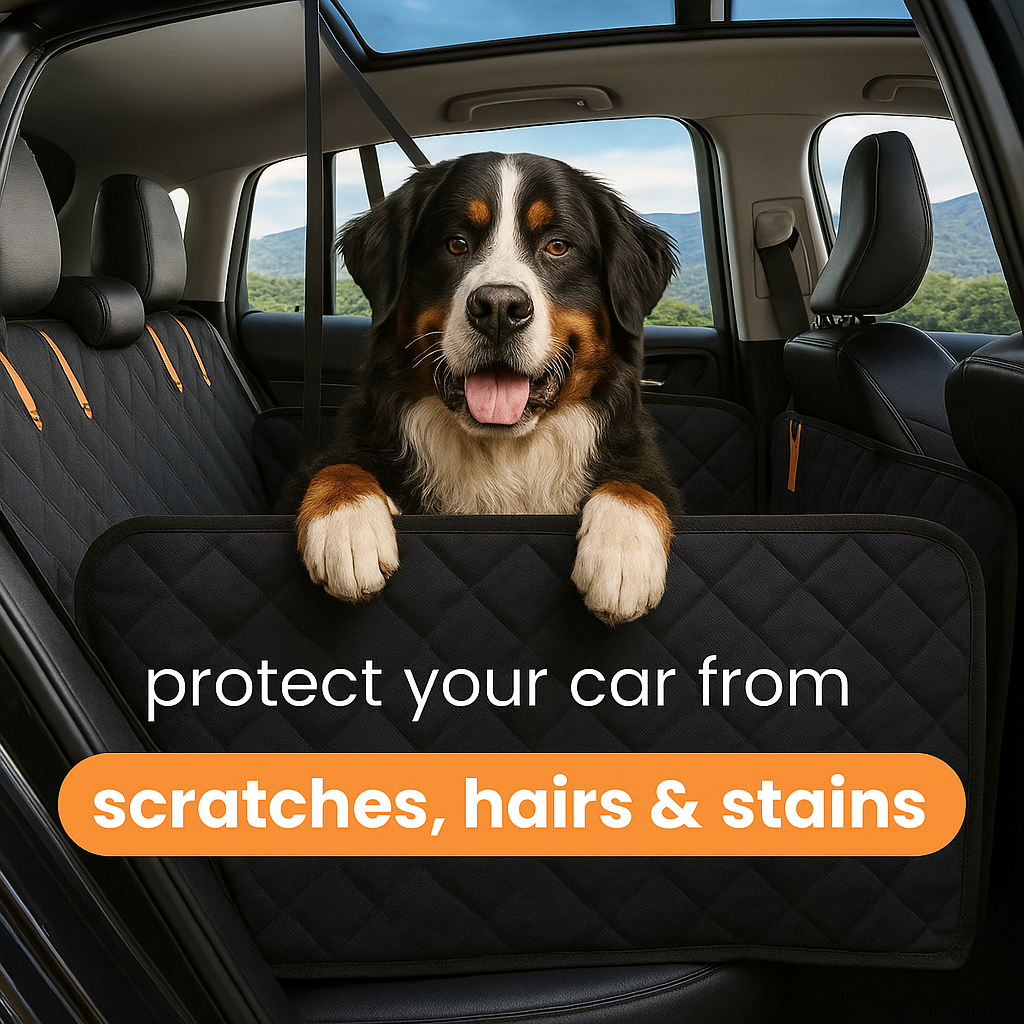 PawRadiant Pro™ - Hard Bottom Dog Car Seat Protector