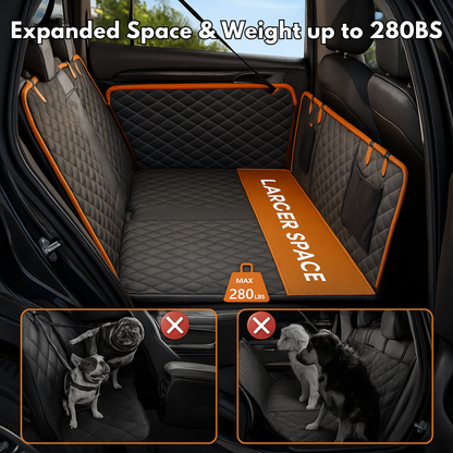 PawRadiant Pro™ - Hard Bottom Dog Car Seat Protector