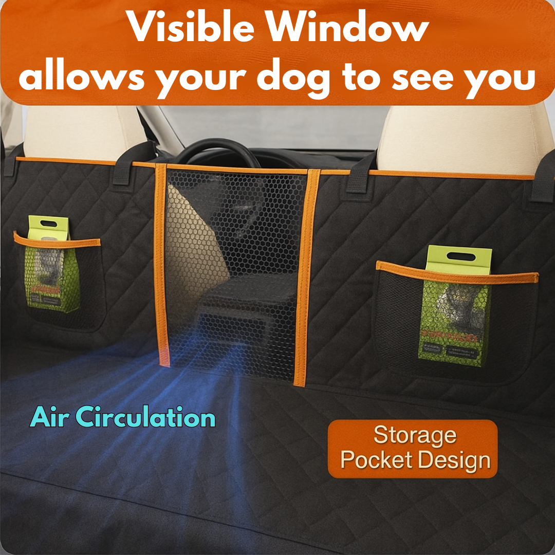 PawRadiant Pro™ - Hard Bottom Dog Car Seat Protector